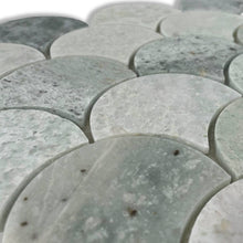 Load image into Gallery viewer, Aura Ming Green Fan Mosaic