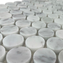 Load image into Gallery viewer, Aura Carrara Penny Mosaic