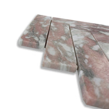 Load image into Gallery viewer, Aura Norwegian Pink Herringbone Mosaic