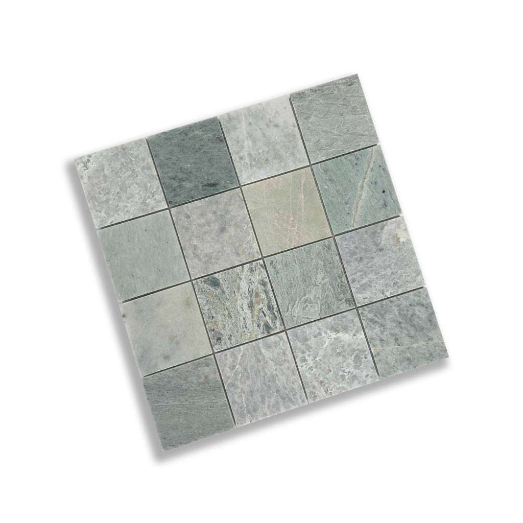 Aura Ming Green Square Mosaic
