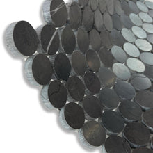 Load image into Gallery viewer, Aura Pietra Grey Penny Mosaic
